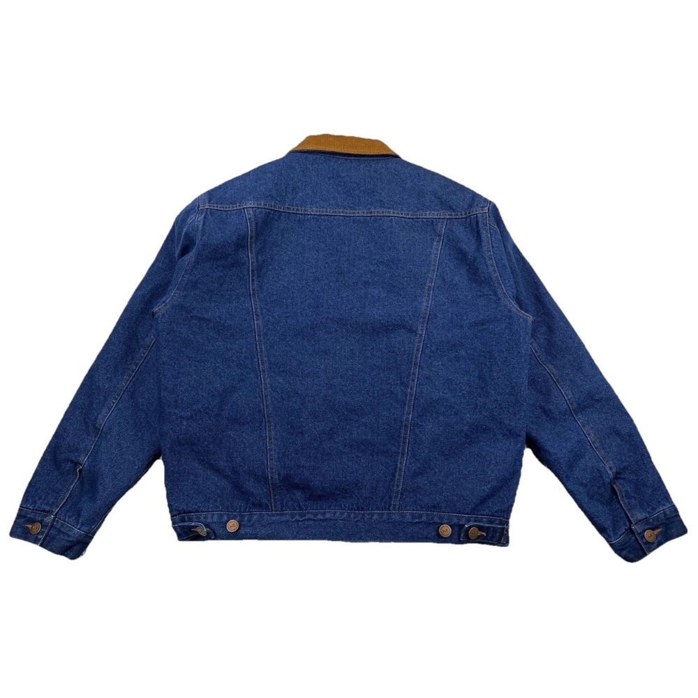 Whiskey Ranch Whiskey Bent Hat Co Denim Jacket Blanket Lined Men's Large - Picture 2 of 6